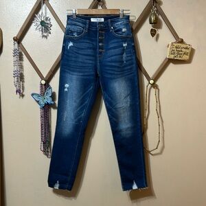 KanCan High Rise Buttonfly